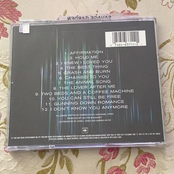 Savage garden affirmation CD 12 songs boxed like new. - Picture 2 of 6